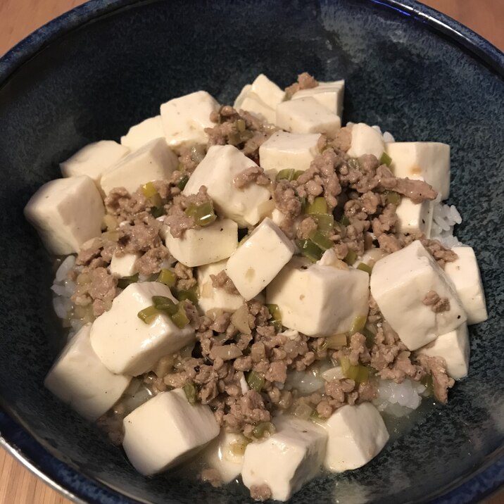 少ない材料で！あっさり塩麻婆豆腐